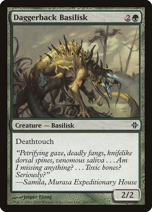 Daggerback Basilisk [Rise of the Eldrazi] | Gam3 Escape