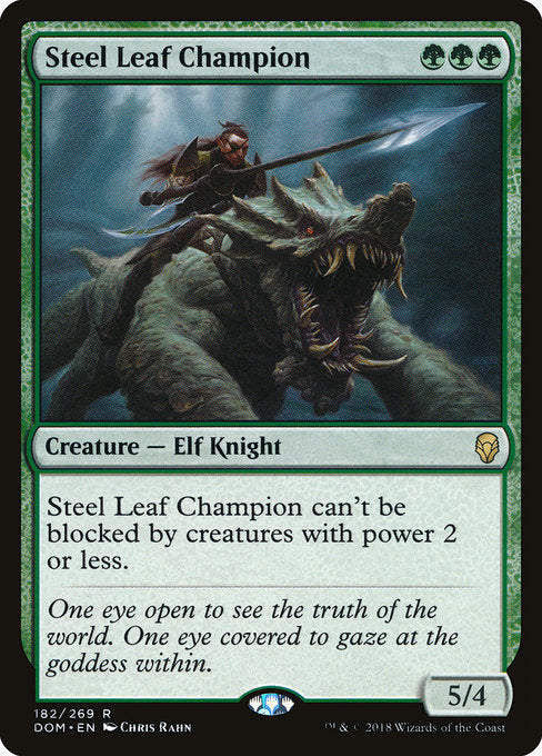 Steel Leaf Champion [Dominaria] | Gam3 Escape