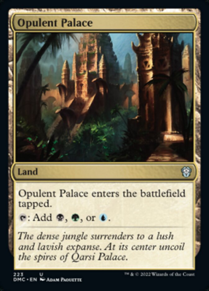 Opulent Palace [Dominaria United Commander] | Gam3 Escape