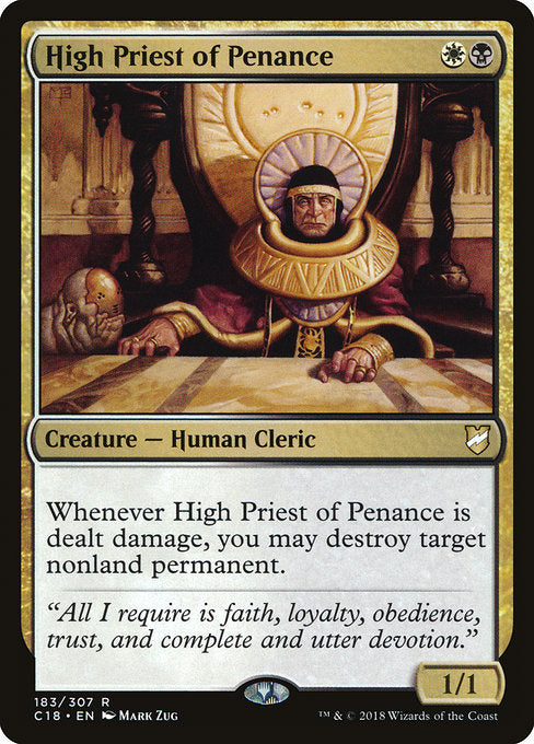 High Priest of Penance [Commander 2018] | Gam3 Escape