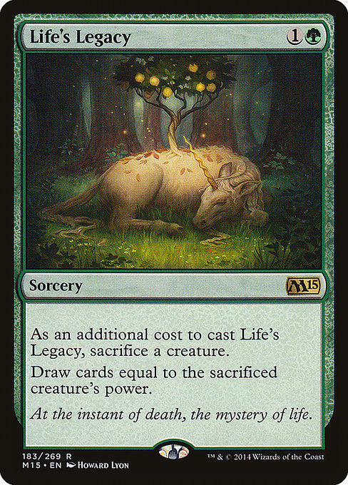 Life's Legacy [Magic 2015] | Gam3 Escape