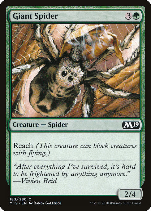 Giant Spider [Core Set 2019] | Gam3 Escape