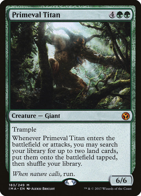 Primeval Titan [Iconic Masters] | Gam3 Escape