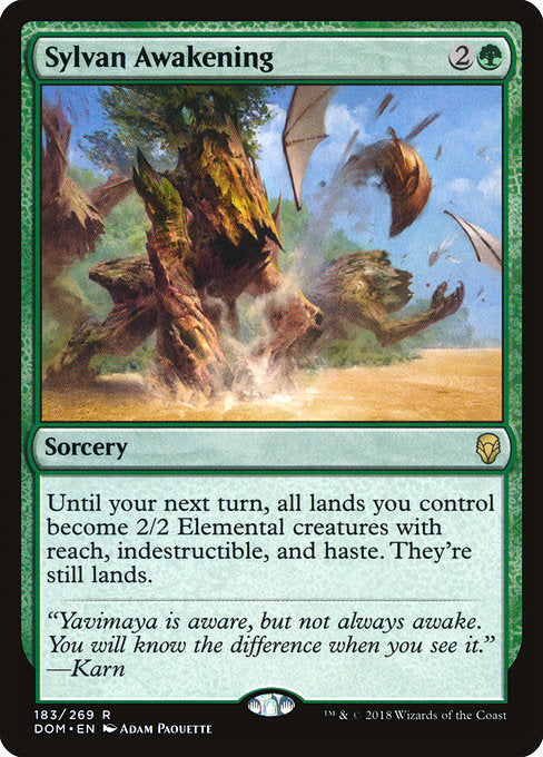 Sylvan Awakening [Dominaria] | Gam3 Escape