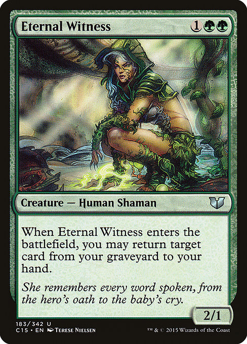 Eternal Witness [Commander 2015] | Gam3 Escape