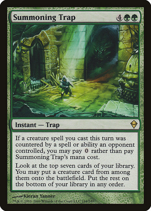 Summoning Trap [Zendikar] | Gam3 Escape