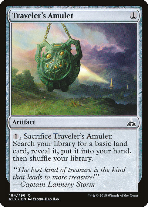 Traveler's Amulet [Rivals of Ixalan] | Gam3 Escape