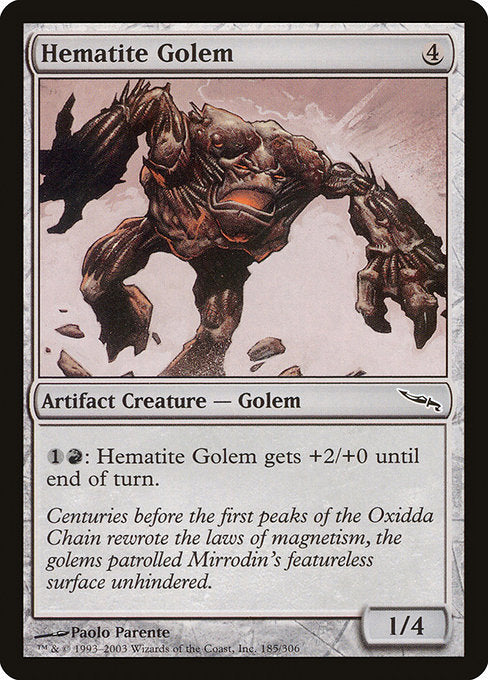 Hematite Golem [Mirrodin] | Gam3 Escape