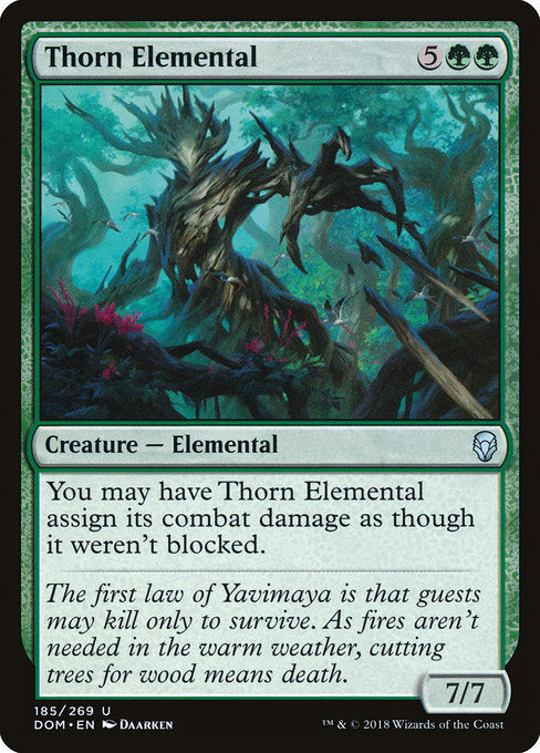 Thorn Elemental [Dominaria] | Gam3 Escape