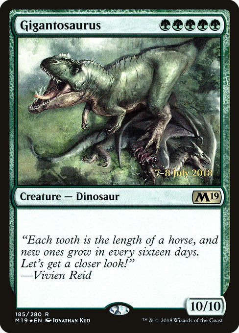 Gigantosaurus [Core Set 2019 Promos] | Gam3 Escape