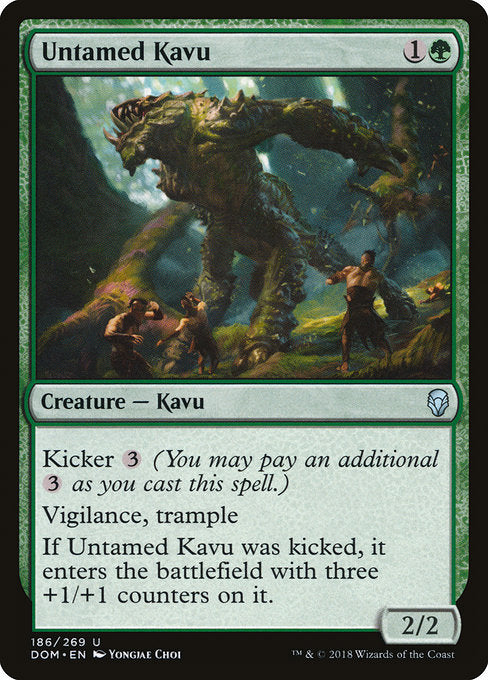 Untamed Kavu [Dominaria] | Gam3 Escape