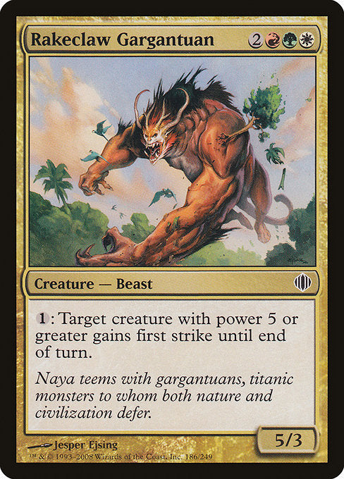 Rakeclaw Gargantuan [Shards of Alara] | Gam3 Escape