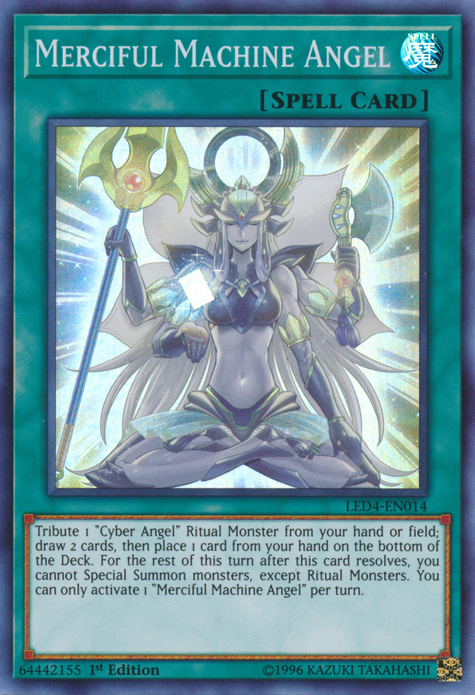 Merciful Machine Angel [LED4-EN014] Super Rare | Gam3 Escape