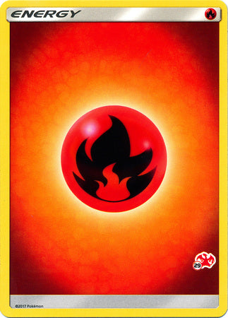 Fire Energy (Charizard Stamp #29) [Battle Academy 2020] | Gam3 Escape