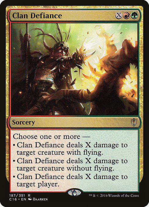 Clan Defiance [Commander 2016] | Gam3 Escape