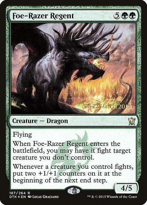 Foe-Razer Regent [Dragons of Tarkir Promos] | Gam3 Escape