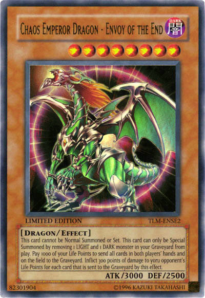 Chaos Emperor Dragon - Envoy of the End [TLM-ENSE2] Ultra Rare | Gam3 Escape