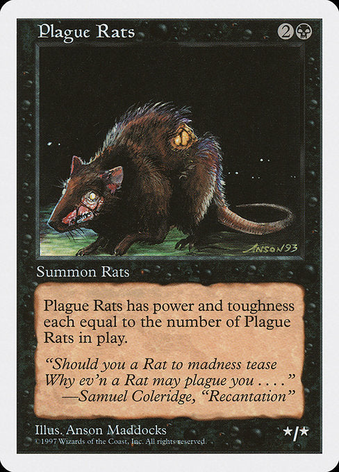 Plague Rats [Fifth Edition] | Gam3 Escape