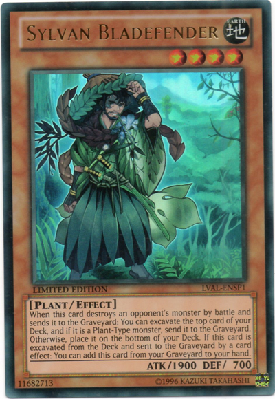 Sylvan Bladefender [LVAL-ENSP1] Ultra Rare | Gam3 Escape