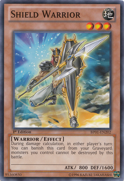 Shield Warrior [BP01-EN202] Common | Gam3 Escape