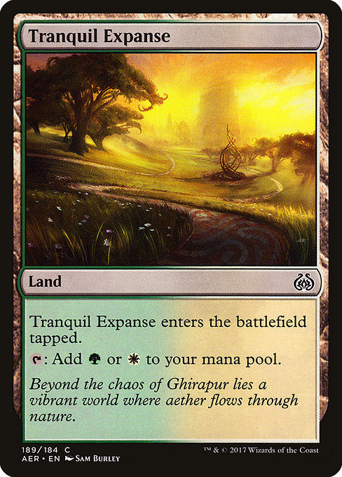 Tranquil Expanse [Aether Revolt] | Gam3 Escape