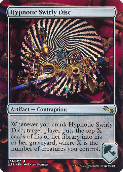 Hypnotic Swirly Disc [Unstable] | Gam3 Escape