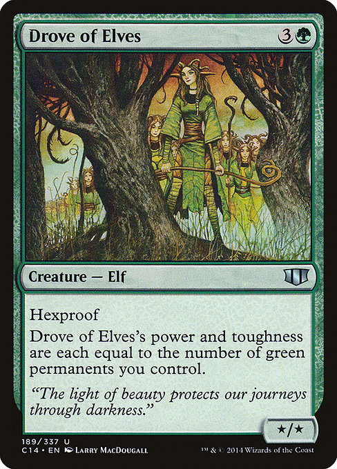 Drove of Elves [Commander 2014] | Gam3 Escape