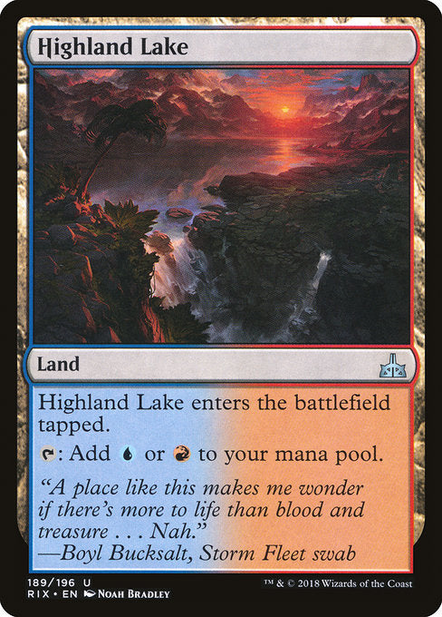 Highland Lake [Rivals of Ixalan] | Gam3 Escape