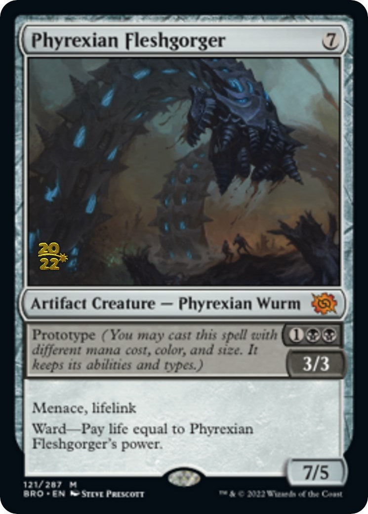 Phyrexian Fleshgorger [The Brothers' War: Prerelease Promos] | Gam3 Escape