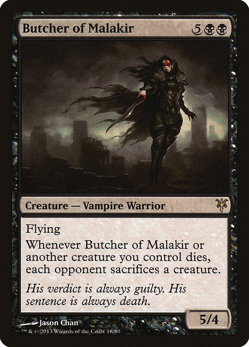 Butcher of Malakir [Duel Decks: Sorin vs. Tibalt] | Gam3 Escape