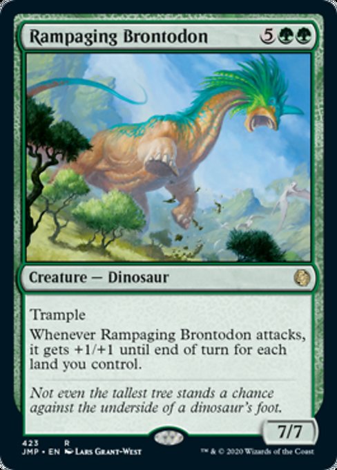 Rampaging Brontodon [Jumpstart] | Gam3 Escape