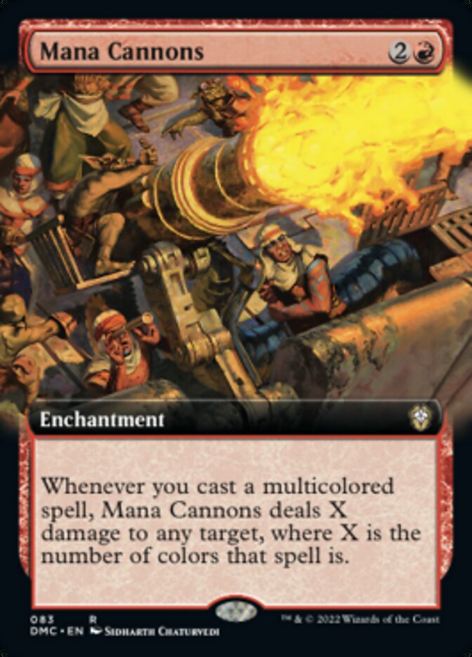 Mana Cannons (Extended Art) [Dominaria United Commander] | Gam3 Escape