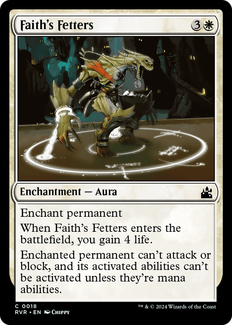 Faith's Fetters [Ravnica Remastered] | Gam3 Escape