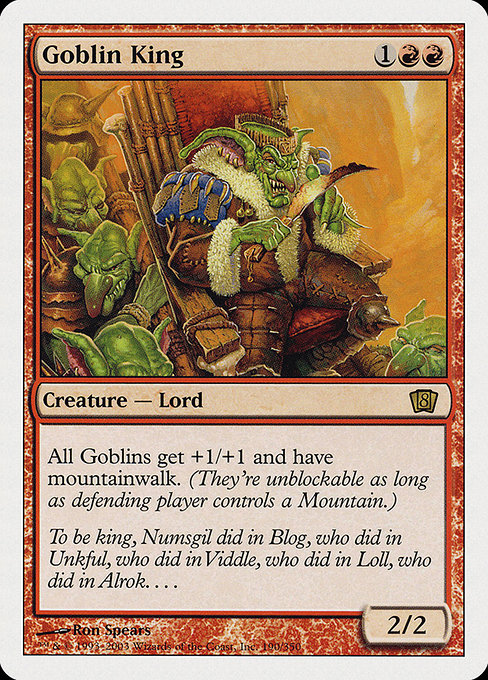 Goblin King [Eighth Edition] | Gam3 Escape