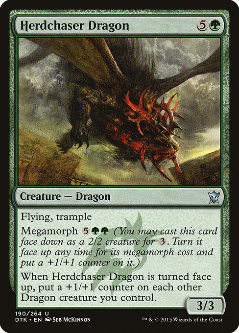 Herdchaser Dragon [Dragons of Tarkir] | Gam3 Escape