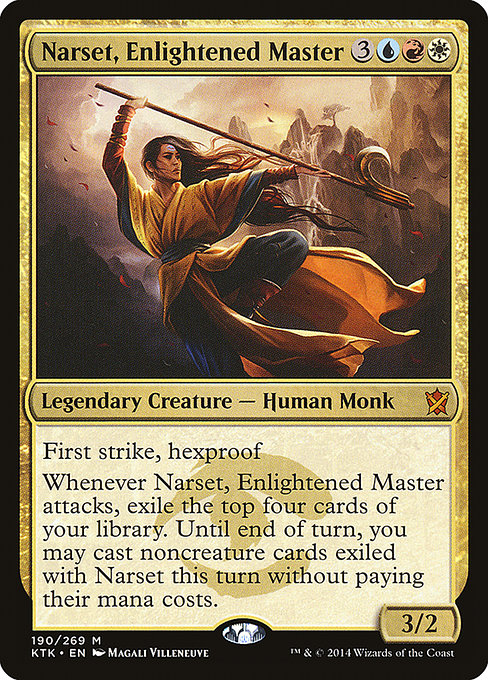 Narset, Enlightened Master [Khans of Tarkir] | Gam3 Escape