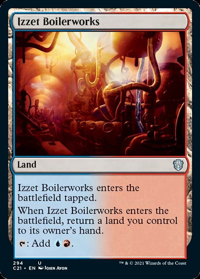 Izzet Boilerworks [Commander 2021] | Gam3 Escape