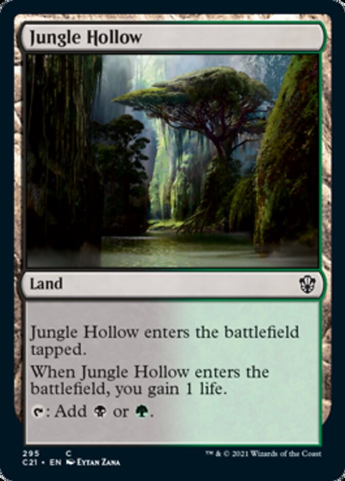 Jungle Hollow [Commander 2021] | Gam3 Escape