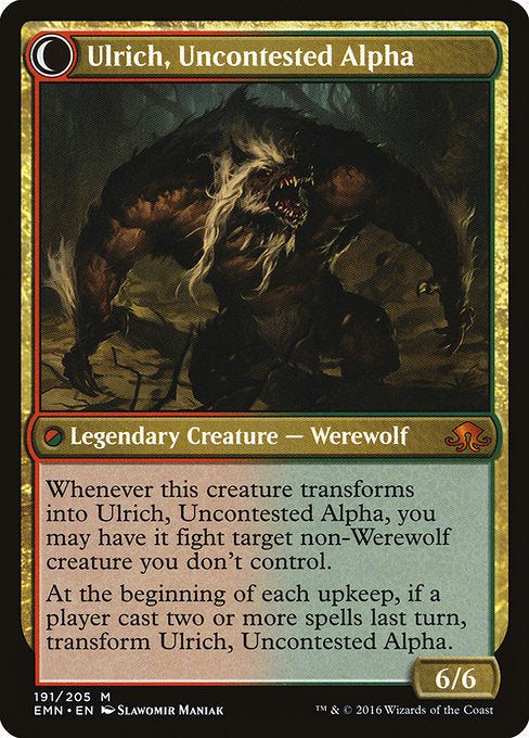 Ulrich of the Krallenhorde // Ulrich, Uncontested Alpha [Eldritch Moon] | Gam3 Escape
