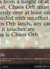 Chaos Orb (8 of 9) (Ultra Pro Puzzle Quest) [Media Promos] | Gam3 Escape