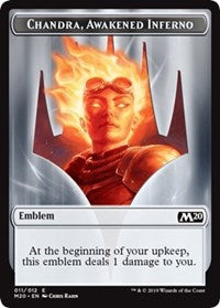 Emblem - Chandra, Awakened Inferno [Core Set 2020] | Gam3 Escape