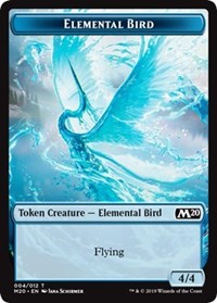 Elemental Bird Token [Core Set 2020] | Gam3 Escape