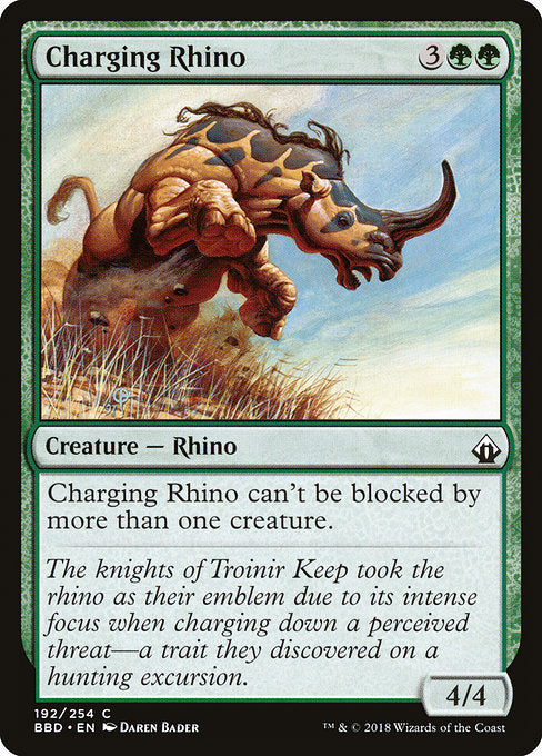 Charging Rhino [Battlebond] | Gam3 Escape