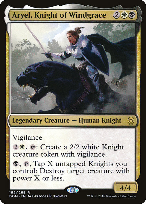 Aryel, Knight of Windgrace [Dominaria] | Gam3 Escape