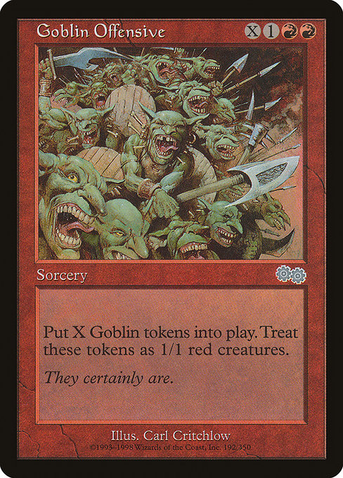 Goblin Offensive [Urza's Saga] | Gam3 Escape