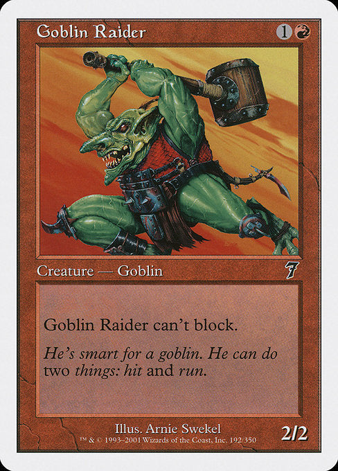 Goblin Raider [Seventh Edition] | Gam3 Escape