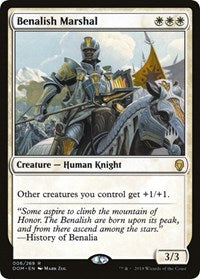 Benalish Marshal [Promo Pack: Core Set 2020] | Gam3 Escape