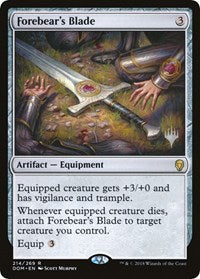 Forebear's Blade [Promo Pack: Core Set 2020] | Gam3 Escape