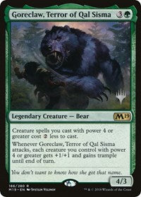 Goreclaw, Terror of Qal Sisma [Promo Pack: Core Set 2020] | Gam3 Escape