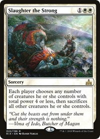Slaughter the Strong [Promo Pack: Core Set 2020] | Gam3 Escape